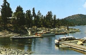 Sunshine Coast BC Madeira Park Boats Harbour Vintage Postcard D10c