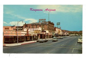 AZ - Kingman. Main Street, US Highway 66 ca 1963