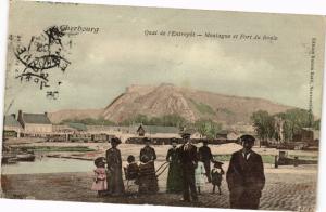 CPA CHERBOURG - Quai de l'Entrepot - Montagne et Fort du Roule (209251)