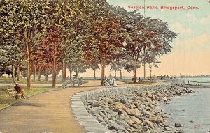 BRIDGEPORT CONNECTICUT~SEASIDE PARK~1911 DANZIGER & BERMAN PUBL POSTCARD