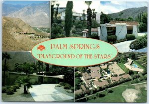 Postcard - Playground Of The Stars - Palm Springs, California