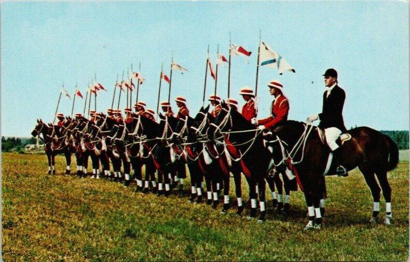 Bengal Lancers of Halifax NS Nova Scotia Flags Horses Unused Postcard F61