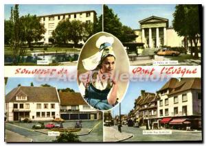 Modern Postcard Pont L'Eveque hospital post high street courthouse