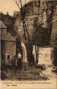 CPA BOZOULS - Le moulin et la cascade au saut du Mendiant (133194)