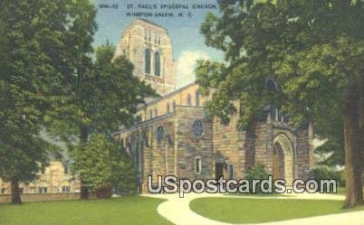 St Paul's Episcopal Church in Winston-Salem, North Carolina