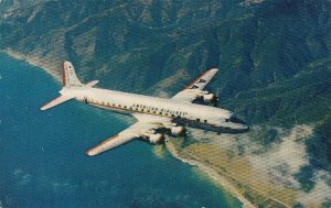 Postcard American Airlines DC-7 Flagship