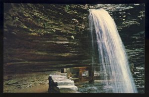 Watkins Glen, New York/NY Postcard, Cavern Cascade Close-Up