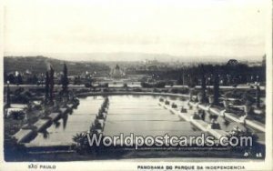 Sao Paulo Parque da Independecia Brazil Postcard