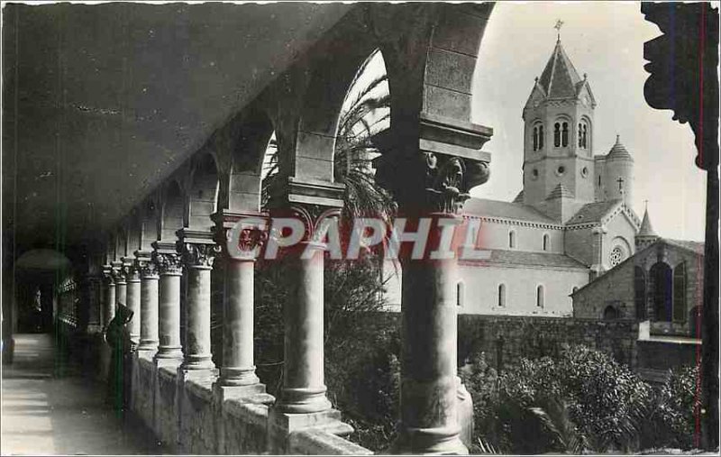 Modern Postcard Abbaye Notre Dame de L�rins Ile Saint Honorat AM modern Cloitre