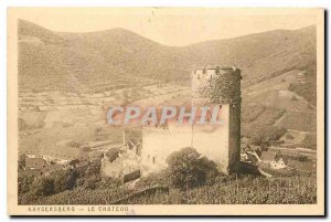 Old Postcard Kaysersberg Le Chateau