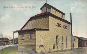 E34/ Convoy Ohio Postcard c1910 Lon & Long Elevator Occupational Van Wert 2