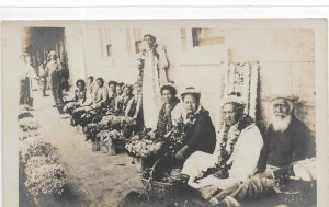 RPPC: Street Market, Hawaii, mint (PC1812)