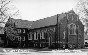 Real Photo Postcard Methodist Church in Nevada, Iowa~121939