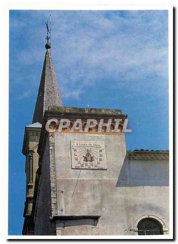 Postcard Modern Cevennes Saint Hippolyte du Fort Church the Tercentenary Sundial