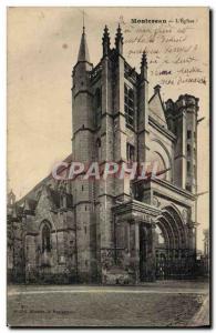 Old Postcard Montereau L & # 39Eglise