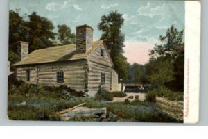 Philadelphia PA Log Cabin c1910 Postcard