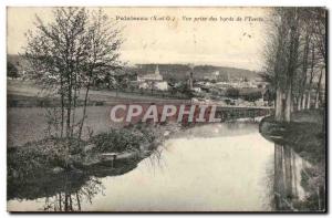 Palaiseau Old Postcard View taken from the banks of the & # 39Yvette