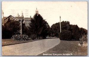 QU1/ Athens Ohio RPPC Postcard c1920s State Mental Hospital Asylum 29