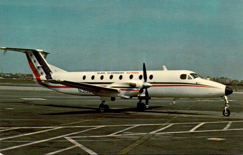 Airplanes Bar Harbor Airlines Beech 1900