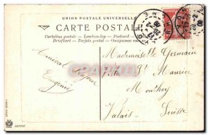 Old Postcard Napoleon intimate 1 Baccarat