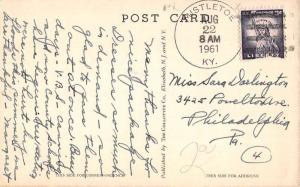 Lucky Fork Kentucky Faith Hill Mission Center Antique Postcard K58880