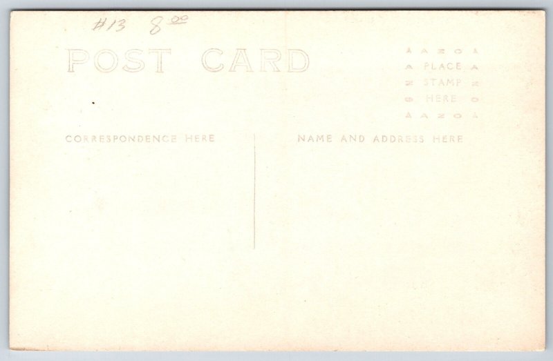 RPPC~Pan-Pac Intl Expo~Italian Towers Seen From South Garden~Real Photo Postcard