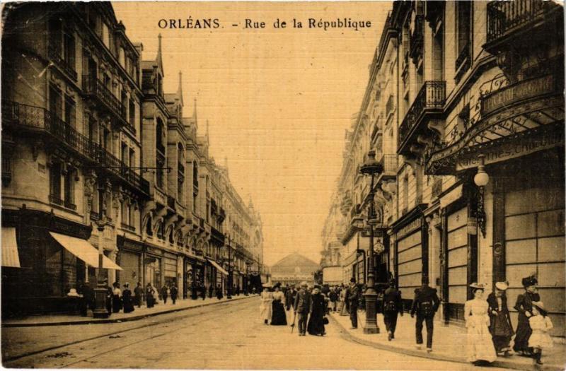 CPA ORLÉANS-Rue de la Republique (264790)