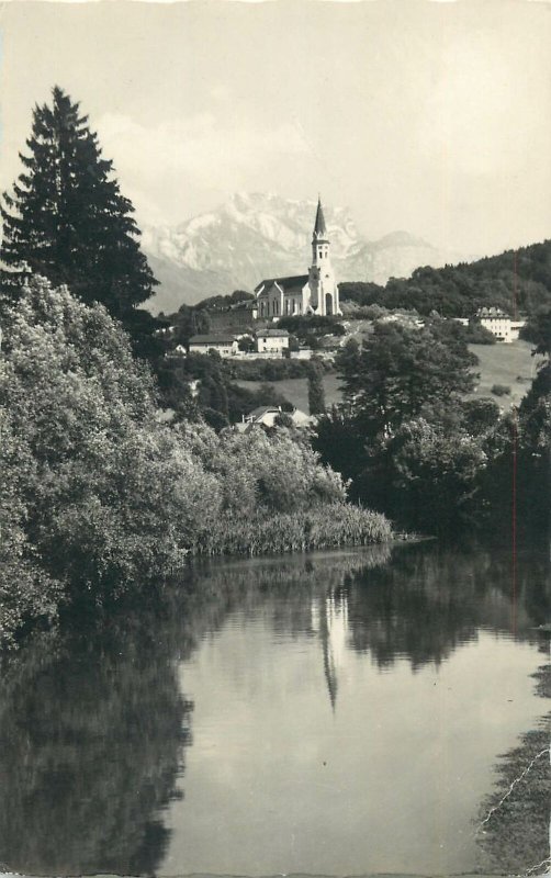 Postcard France Annecy canal du Thiou