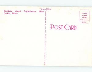 Unused Pre-1980 LIGHTHOUSE Cape Cod - Nantucket Massachusetts MA G0468