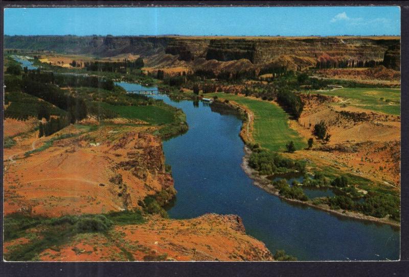 Snake River Canyon,Blue Lakes Near Twin Falls,ID BIN