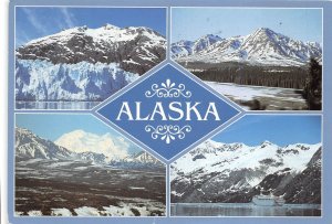 US15 USA Alaska glacier and mountain landscapes 1996