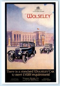 Repro Advertising WOLSELEY CAR Buckingham Palace?  4x6 Automobile Postcard