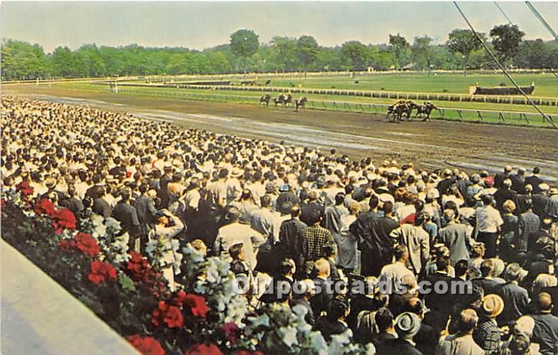 Saratoga Race Track Saratoga Springs, NY, USA Horse Racing Unused 