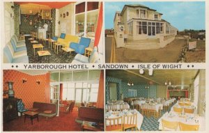 Yarborough Hotel Sandown Isle Of Wight Vintage Postcard