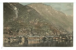 Norway - Hardanger. Odda. View of Town