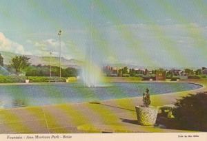 Idaho Boise Fountain In Ann Morrison Park