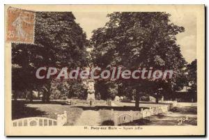 Old Postcard Pacy-sur-Eure Square Joffre