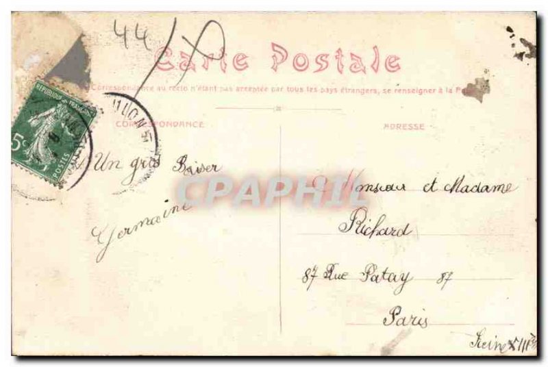 Old Postcard Batz grandfather Folklore