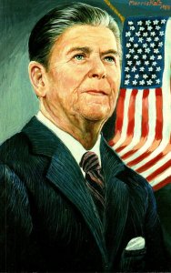 Lot 1 Ronald Reagan 40th U S President 10 Cards By Morris Katz