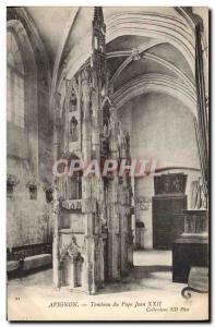 Old Postcard Avignon Pope John XXII Tomb