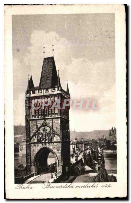 Old Postcard Praha