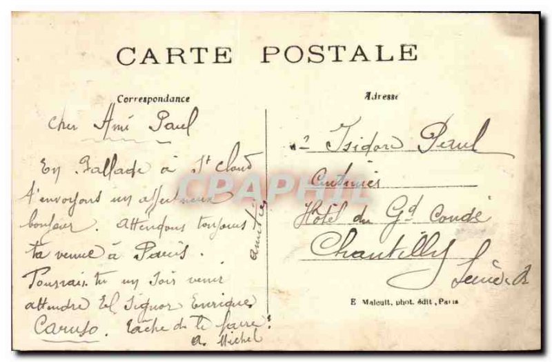 Postcard Old St Cloud Cascade