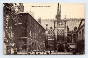The Guildhall London England UNP Auto-Photo Series DB Postcard N2