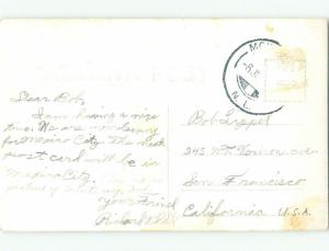 Pre-1950 rppc CARD WRITER SAYS THIS IS MONTERREY Nuevo Leon Mexico i3651