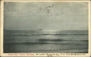 Port Elizabeth Cancel - Algoa Bay Early Morning 1904 Used Postcard