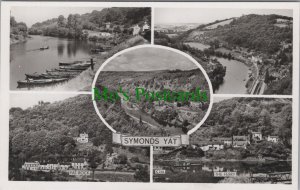 Herefordshire Postcard - Views of Symonds Yat, Yat Rock, The Ferry DC719