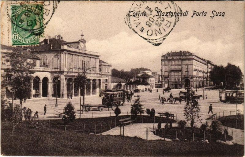 CPA AK Torino Stazione di Porta Susa . ITALY (542898)