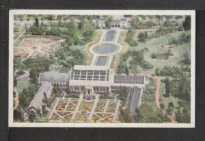 Bird's Eye View,Missouri Botanical Garden,St Louis Postcard 