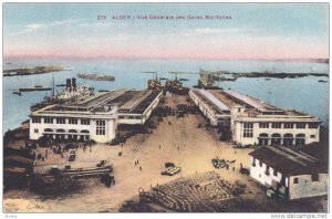 ALGER, Vue Generale des Gares Maritimes, Algeria, 00-10s