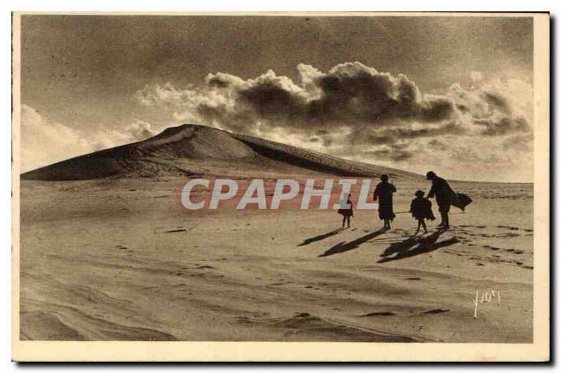 Old Postcard Cote d'Argent Arcachon Gironde Great Duse Pilat